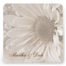 Reaffirmation of Vows daisy invitation