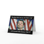 Reagan 4th of July cards