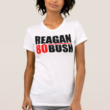 Reagan/Bush '80 Tee Shirts