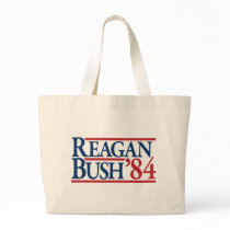 Reagan Bush 84 1984 vintage retro campaign Bag