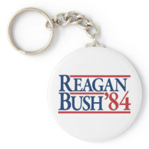 Reagan Bush 84 1984 vintage retro campaign Key Chains
