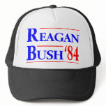 Reagan Bush '84 hats