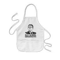 Reagan Bush Old School Conservative vintage tshirt Aprons