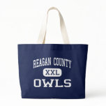 Reagan County - Owls - High - Big Lake Texas bags