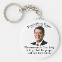 Reagan Government's Duty Key Chains
