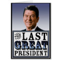 Reagan: The Last Great President cards