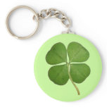 Real 4 Leaf Clover Shamrock keychains