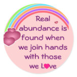 real abundance stickers