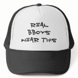 Real Bboys Wear This Mesh Hats