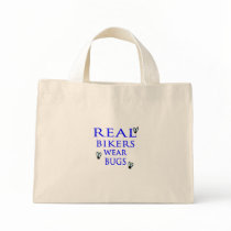 Real Bikers Wear Bugs Canvas Bags