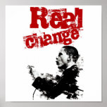 Real Change posters