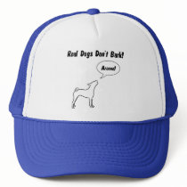Real Dogs Don't Bark, They Arooo! Mesh Hats