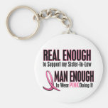 Real Enough BREAST CANCER T-Shirts (Sister-In-Law) Keychains