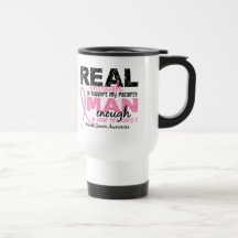Real Enough Man Enough Patients 2 Breast Cancer Coffee Mug