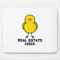 Real Estate Chick Mouse Mat