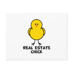 Real Estate Chick Post Card