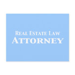 Real Estate Law Attorney Gifts Postcards
