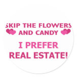 Real-Estate Round Sticker