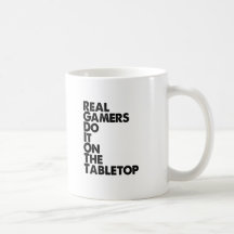 Real Gamers black Mugs