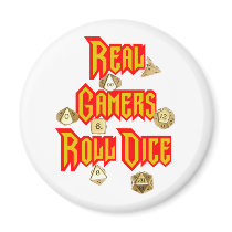 Real Gamers Roll Dice