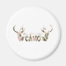 REAL GIRLS WEAR CAMO FRIDGE MAGNETS