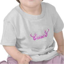 REAL GIRLS WEAR CAMO TEE SHIRT