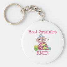 Real Grannies KNIT! Keychain