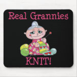 Real Grannies KNIT! mousepads