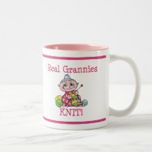 Real Grannies KNIT! Mug