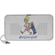 real ladies golf iPod speakers