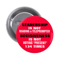 REAL LEADERSHIP & DECISIVENESS or MORE HYPE?? buttons