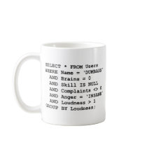 Real Life SQL Coffee Mug