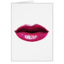 Real lips card