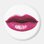 Real lips fridge magnets