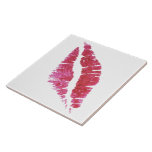 Real lipsstick kiss 6x6 tiles