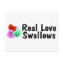 Real Love Swallows Postcard