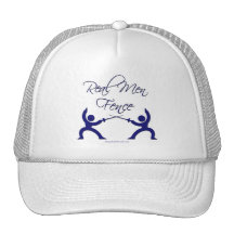 Real Men Fence Trucker Hats