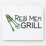 Real Men Grill Mouse Pad