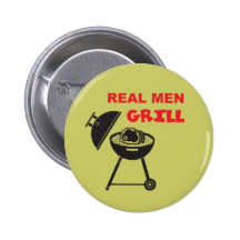 Real Men Grill Pin