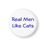 Real Men Like Cats magnets
