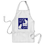 Real Men Love Cats (available in all colours) Aprons