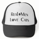 Real Men Love Cats Hat
