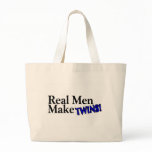 Real Men Make Twins (B) bags