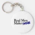 Real Men Make Twins (B) Keychains