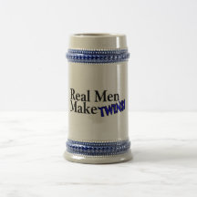 Real Men Make Twins (B) Mugs