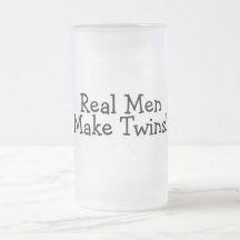 Real Men Make Twins (Blk) Mug