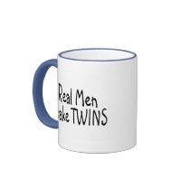 Real Men Make Twins Coffee Mug