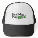 Real Men Play Bingo 3 hats