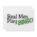 Real Men Play Bingo 3 invitations