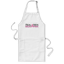 Real Men Wear Pink Apron
